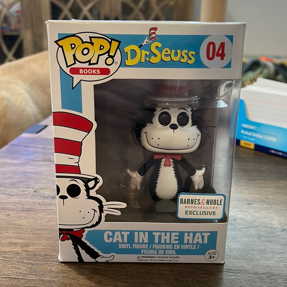 Funko Pop! Books Dr. Seuss #04 Cat In The Hat